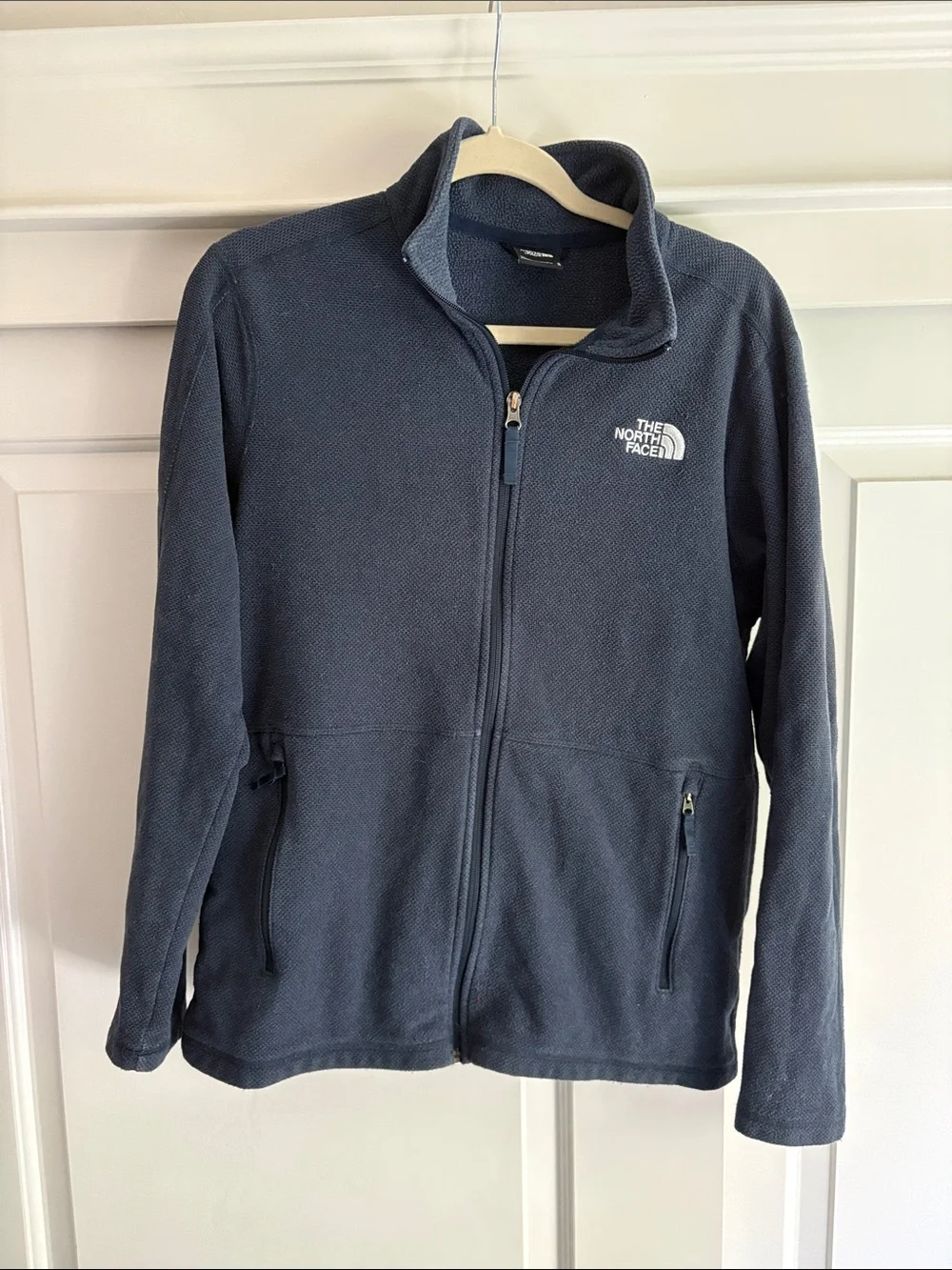 The North Face Zip-Up Fleece Jacket - Dark Blue